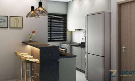 Apartamento com 2 dormitórios à venda, 49 m² por R$ 267.120 - Olinda - Uberaba/MG