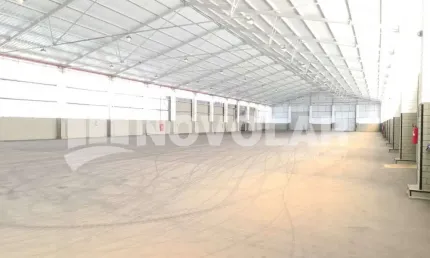 Galpão industrial com 6.065 metros quadrados de área total,. PD 7 metros. Parque Novo Mundo.
