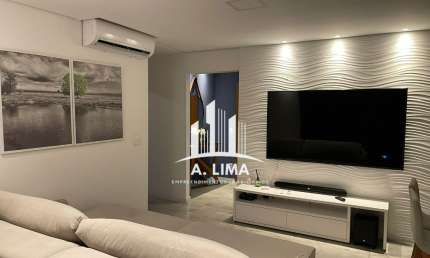 Apartamento 1 dormitório (suíte) mobiliado, bairro Boqueirão em Santos.