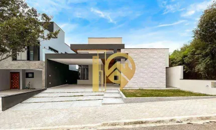 Casa térrea com 150 m² 3 suites à venda no condomínio terras do vale - caçapava/sp