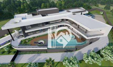 Mansão com 5 suítes à venda, 1007 m²  Condomínio Reserva do Paratehy - São José dos Campos/SP