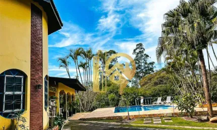 Chácara com 4 dormitórios à venda, 5465 m²  - Condomínio Lagoinha - Jacareí/SP