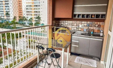 Apartamento à venda, 75 m² , 2 dormitórios , 1 suíte -  splendor garden - jardim das indústrias - são josé dos campos/sp