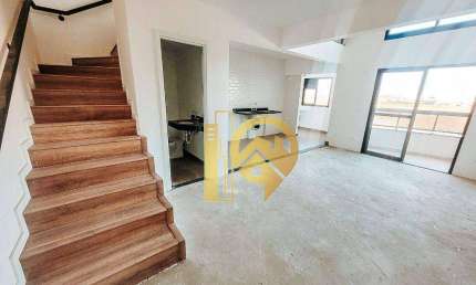 Apartamento Duplex com 1 dormitório à venda, 78 m² - Jardim Aquarius - São José dos Campos/SP