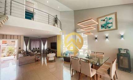 Luxuoso Sobrado  com 4 suítes à venda, 400 m² - Jardim Coleginho - Jacareí/SP