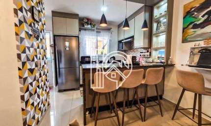 Casa com 2 dormitórios à venda, 69 m² - Loteamento Vila Romana - Jacareí/SP