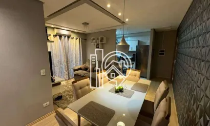 Apartamento  à venda, 80 m² - jardim siesta - jacareí/sp