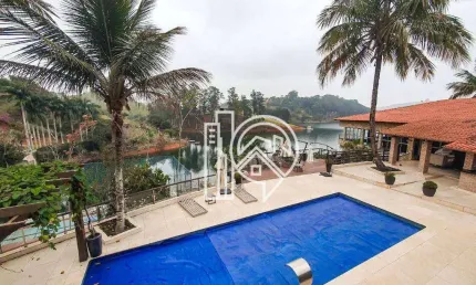 Chácara com 7 dormitórios à venda, 2500 m² - Porto Alpina - Igaratá/SP
