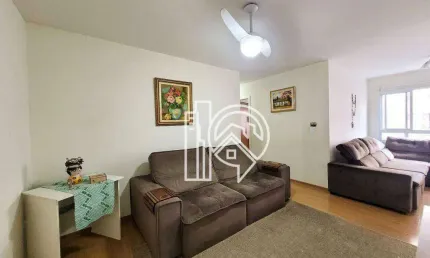 Apartamento com 3 dormitórios à venda, 80 m² - jd satélite - sjcampos/sp