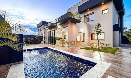 Casa à venda de 4 dormitórios (3 suítes), 388m²- condomínio monaco - sjcampos/sp