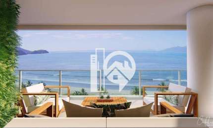 Apartamento de luxo frente para o mar, com 4 suítes à venda, 315 m² - Indaiá litoral norte SP - Caraguatatuba