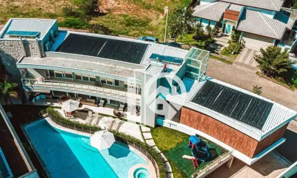 Casa de luxo com 5 dormitórios à venda, piscina ampla, sauna e home cinema  Condomínio Reserva do Paratehy - São José dos Campos/SP