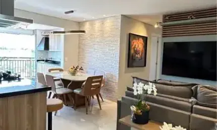Apartamento à Venda Mobiliado em Barueri com 3 dormitorios -Nova Aldeinha