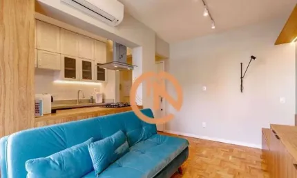 Apartamento Reformado 1 quarto (1 suíte) no Itaim Bibi