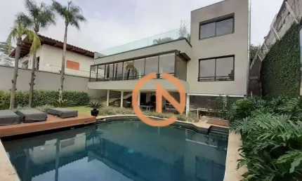 Sobrado residencial reformado com 4 suítes, 3 vagas - 480m², jardim everest