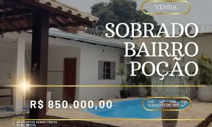 SOBRADO EXCELENTE LOCALIZAÇÃO AV.MIGUEL SUTIL COM GENERAL VALLE COMERCIAL /CLINI