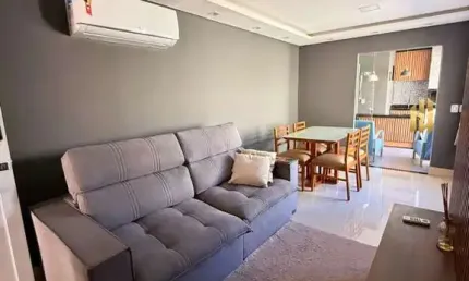 Casa em condomínio fechado com 2 quartos à venda na Rua Aruaque, S N, Petrópolis, Várzea Grande, 91 m2 por R$ 460.000