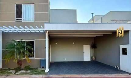 Casa em condomínio fechado com 3 quartos à venda na Avenida Santa Cruz, 1117, Santa Cruz, Cuiabá, 156 m2 por R$ 899.000