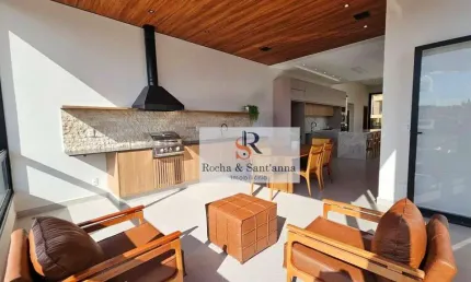 Casa 4 Suítes Condomínio Residencial Helvétia Park I - Indaiatuba/SP