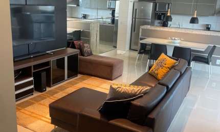 Apartamento para locaçao ou venda St Marista com 3 suites  varanda com churrasqueira a carvao, vista para o Parque Areiao e a 50 m do parque mais verde da cidade