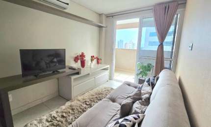 FLAT A VENDA A POUCOS METROS DO FLAMBOYANT SHOPPING E PARQUE, MOBILIADO E DECORADO, PRONTO PRA TER RENDA MENSAL AIRBNB