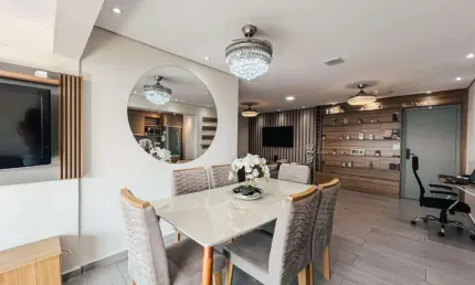 Apartamento de luxo com 3 suítes e 2 vagas no boqueirão, praia grande-sp: imperdível oportunidade de investimento!