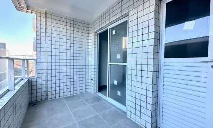 Apartamento novo de 1 dormitório, no bairro vila mirim em praia grande
