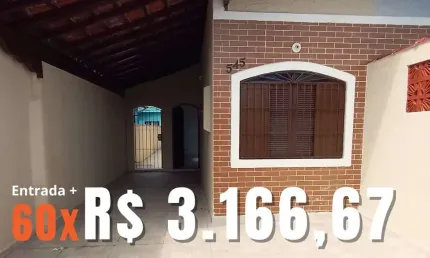Oportunidade! Casa com financiamento direto, casa de 2 dormitórios e 2 vagas recentemente reformada.