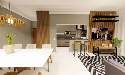 Apartamento à venda em praia grande-sp, guilhermina: 2 quartos, 1 suíte, 2 banheiros, 2 vagas, 81,55m². venha conferir!