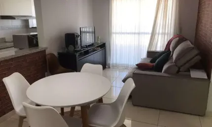Apartamento DECORADO, com  2 dormitórios sendo 1 suite, sacada gourmet, Aviação Praia Grande!!!!