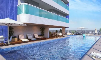 Apartamento NOVO 2 suites 3 wcs  Varanda Gourmet 2 vagas de garagem no Bairro Aviação em Praia Grande - SP - OPORTUNIDADE para pagamento À Vista!!!
