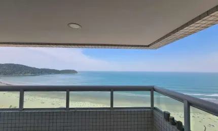 EXCELENTE imóvel 4 suítes, mais Dep., Varanda Gourmet, em LINDO Empreendimento de Alto Padrão na Vila Guilhermina, 50 metros da praia, vista pro MAR!