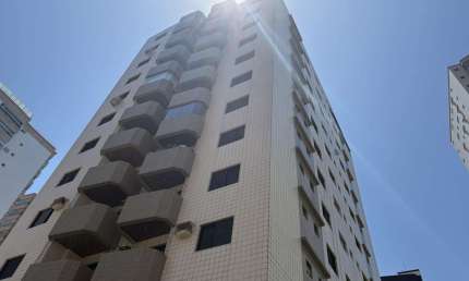 Apartamento 2 dormitórios a venda na Aviação apenas 100m do mar, com vista da sacada