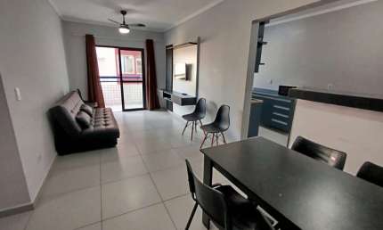 Apartamento de 2 quartos com suíte e vaga na Guilhermina, Praia Grande-SP: venda ou locação!