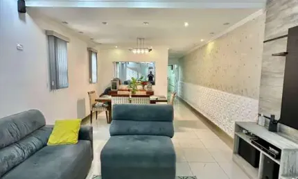 Imperdível oportunidade: casa à venda em praia grande-sp, boqueirão, 3 quartos, 1 suíte, 1 banheiro, 2 vagas, 137m².