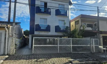 Apartamento à venda em Praia Grande-SP, Caiçara: 1 quarto, 1 sala, 1 banheiro, 1 vaga - 42,00m² de área!