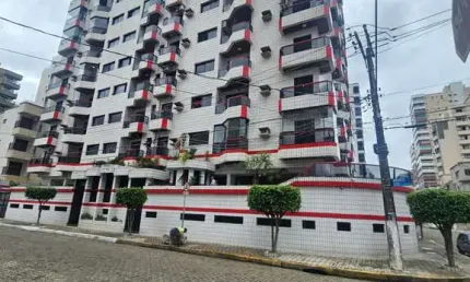 Apartamento à venda na Guilhermina, Praia Grande-SP: 2 dormitórios, 1 suíte, 1 vaga de garagem e 84m² de área, 3 varandas!