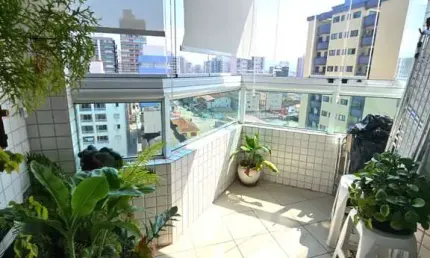 Venda de apartamento de 2 quartos na guilhermina em praia grande-sp - 78m², 1 suíte e vaga de garagem!