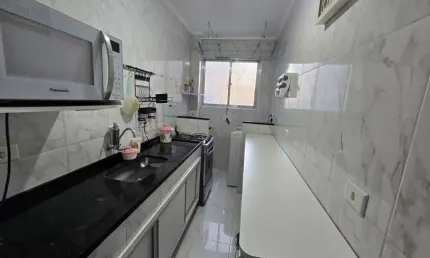 Excelente Oportunidade! Apartamento de um dormitório, à Venda no Boqueirão, Praia Grande SP