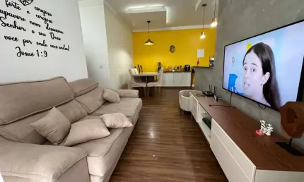 Apartamento à venda em Praia Grande-SP, no bairro Ocian, com 3 quartos, 1 suíte e 74m² de área. Confira já!