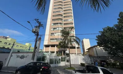 Apartamento à venda na guilhermina, praia grande-sp: 2 dormitórios, 1 suíte, 1 sala, 2 banheiros, 1 vaga, 87m².