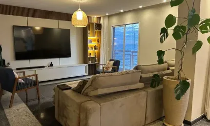 Imperdível oportunidade! Apartamento de luxo com 4 quartos e 3 suítes na Ocian, Praia Grande-SP - 223,22m²