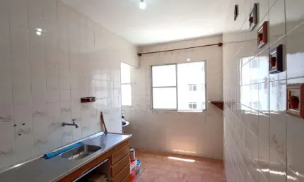 Imperdível! apartamento moderno de 1 quarto no bairro tupi, praia grande-sp com 1 vaga de garagem - 45,00 m² de área.