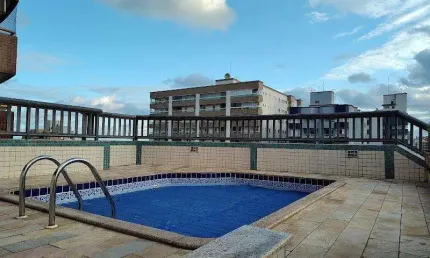 COBERTURA 4 DORMITÓRIOS  MOBILIADA A VENDA  NO BAIRRO GUILHERMINA COM VISTA MAR