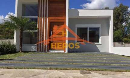 Casa em condomínio fechado com 3 quartos à venda na Rua Carlos Maximiliano Fayet, 430, Aberta dos Morros, Porto Alegre por R$ 589.000