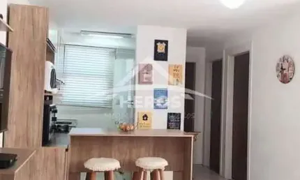 Apartamento com 2 quartos à venda na Rua Tomé Antônio de Souza, 240, Campo Novo, Porto Alegre por R$ 135.000