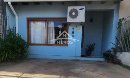 Casa em condomínio fechado com 3 quartos à venda na Rua Roberto Santini, 103, Hípica, Porto Alegre por R$ 780.000