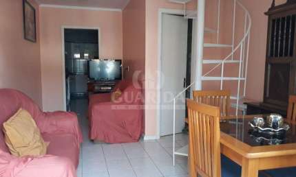Casa em condomínio fechado com 2 quartos à venda na Rua Alcebíades Ribeiro, 200, Aberta dos Morros, Porto Alegre por R$ 280.000