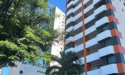 Aluga apartamento mobiliado com 1 quarto, varanda, armários, duas garagens, 43 m²  - Caminho das Árvores - Salvador/BA