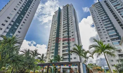 Aluga ótimo apartamento com 3 quartos, varanda gourmet, andar alto, armários, 88 m² por R$ 4.300/mês - Patamares - Salvador/BA
